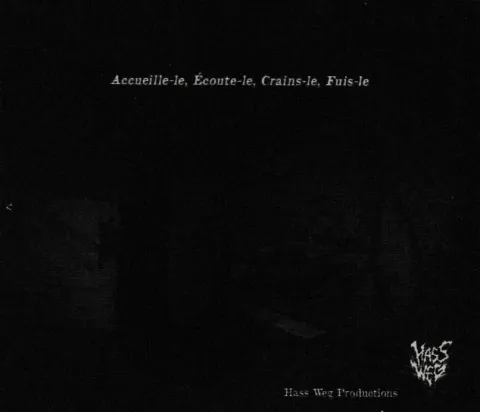 Catacombes — Accueille le Diable, back cover