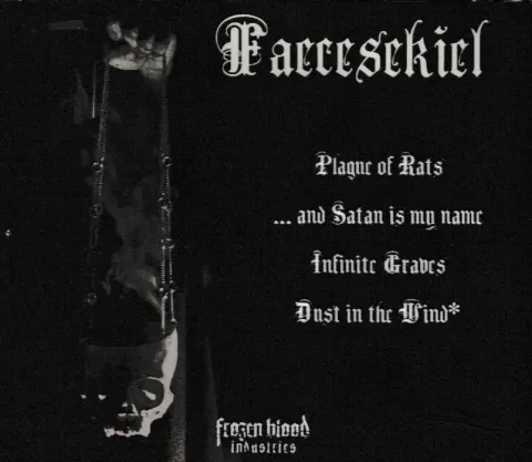 Skuldom — Faecesekiel, back cover
